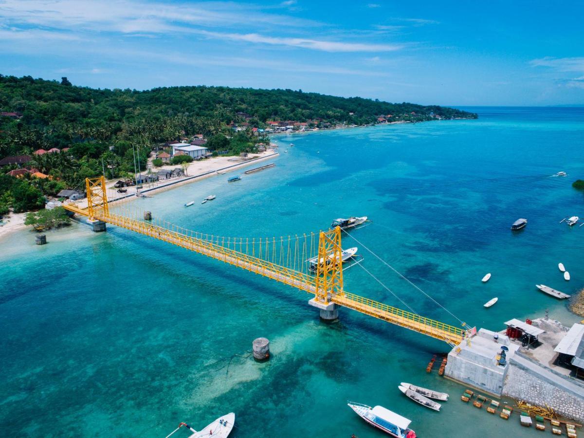 Laguna Biru Lembongan Exteriör bild