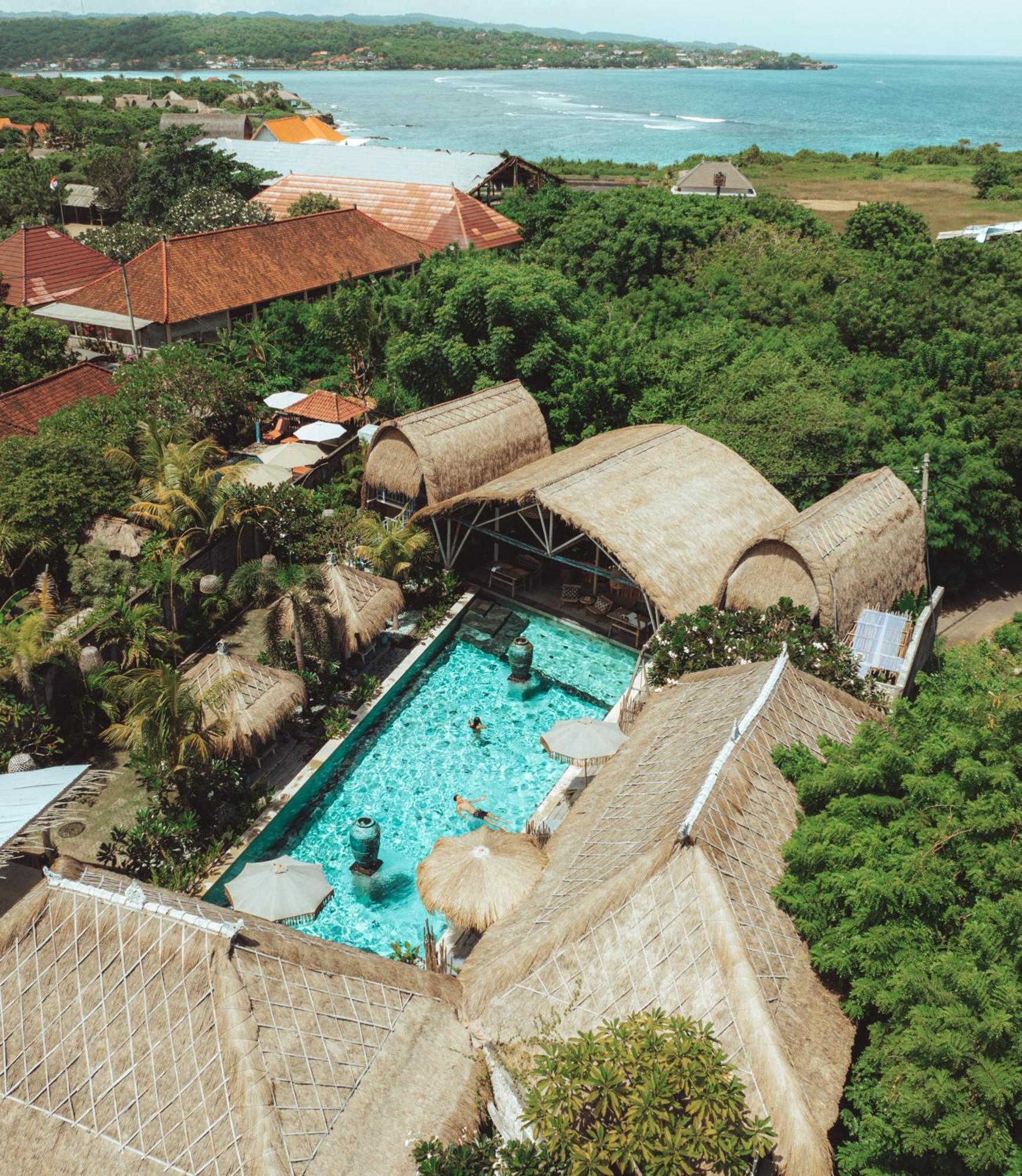 Laguna Biru Lembongan Exteriör bild